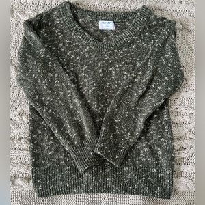 Old Navy Green v-neck sweater